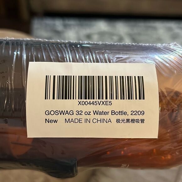 GOSWAG Water Bottles, 32 oz Motivational Sports Water Bottle with Straw, Times,‎ - Picture 8 of 8